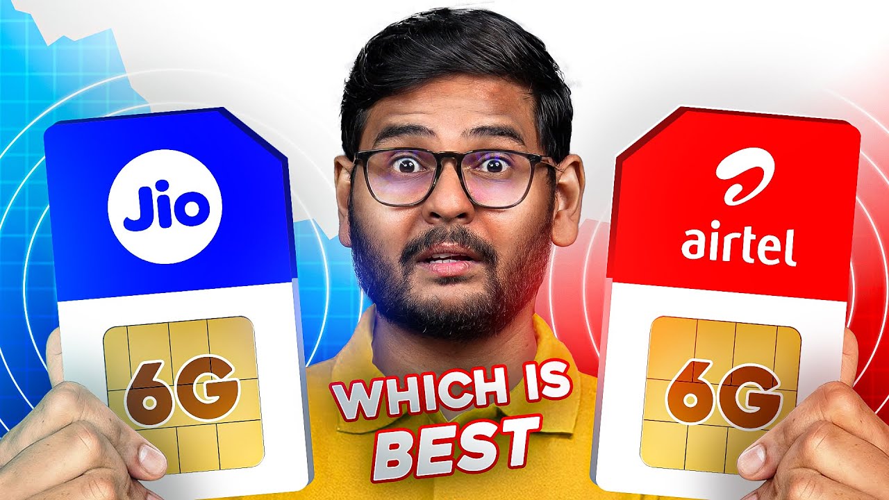 Airtel, Jio, BSNL & 6G Vision...
