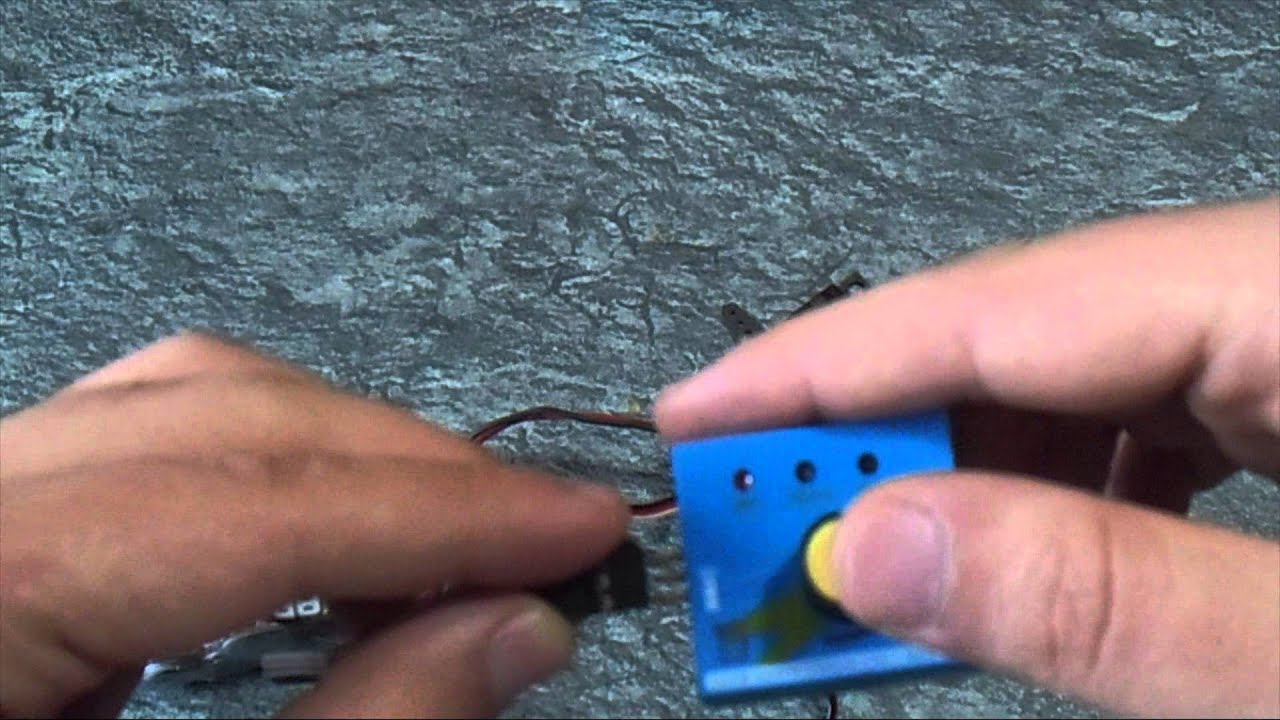 RC Modellismo Caserta - Funzionamento Unboxing & test servo tester