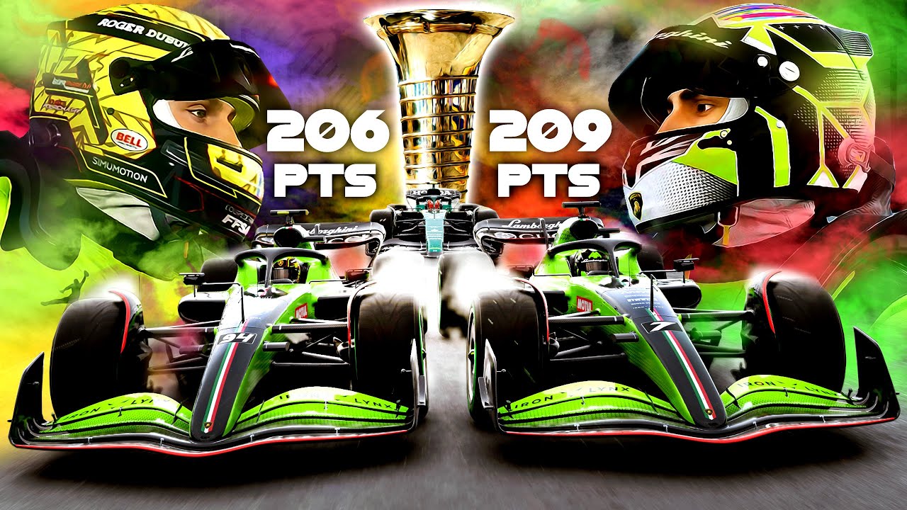 Epic TITLE DECIDER Finale! Rain & A Red Flag! CHAOS! - F1 23 MY TEAM CAREER
