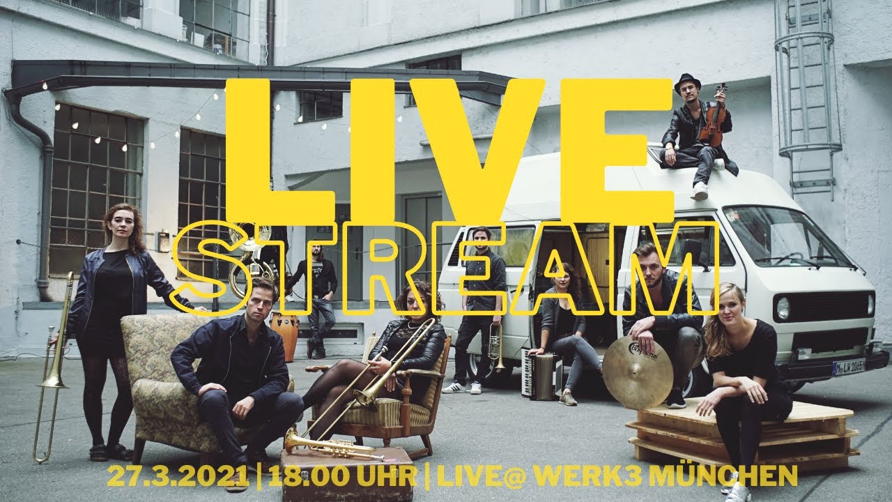 Doba Streaming Konzert LIVE @ werk3studio München