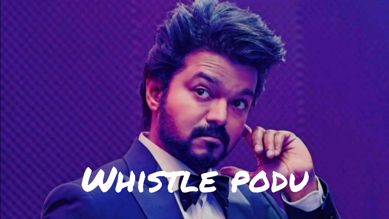 Whistle podu | (Slowed+reverb) | Thalapathy | Goat Yuvan 