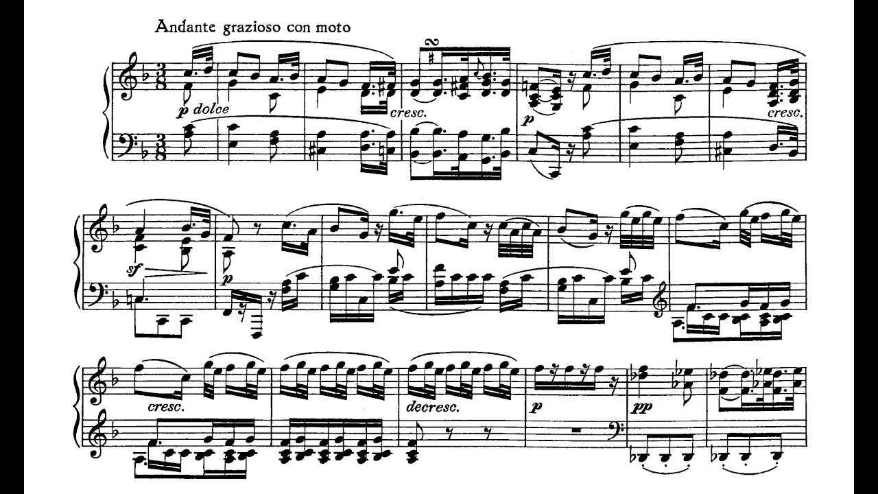 BEETHOVEN Andante favori WoO 57 (Konstantin Semilakovs)