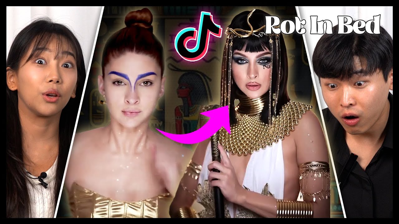 Koreans React to the Viral Cleopatra TikTok Trend  | Rot In Bed