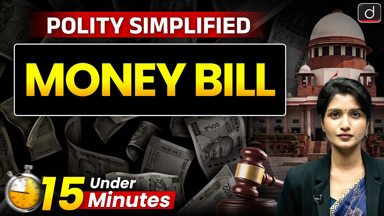 Money Bill | Article 110 | Indian Constitution | Indian Polity for UPSC | Drishti IAS English