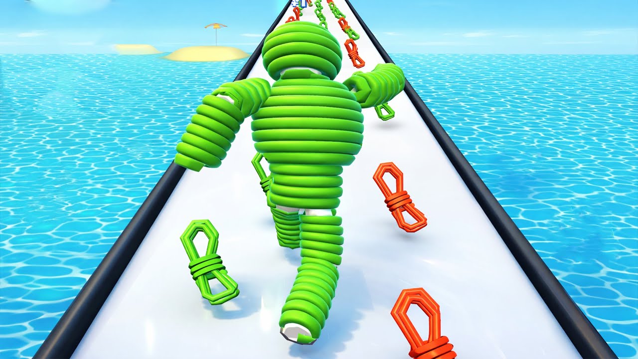✅Rope Man Run All Levels Game Mobile Walkthrough iOS,Android Gameplay Update Pro NDJE44A.