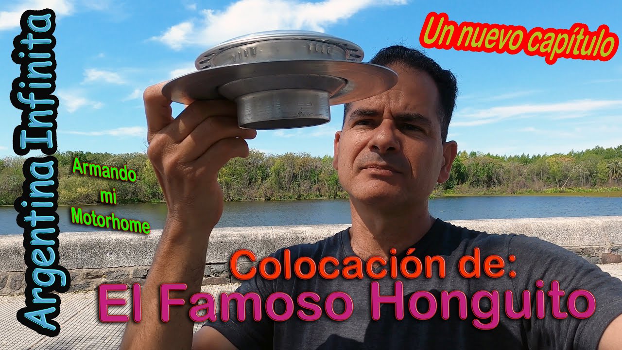 Colocación del Honguito para evacuación de los gases del calefón