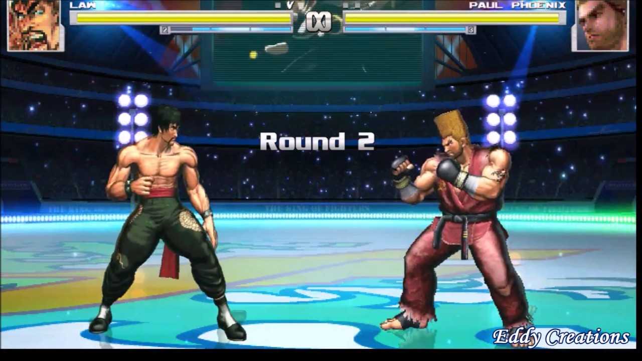 MUGEN (EC): MARSHALL  LAW 3D vs PAUL PHOENIX 3D (SHOW)