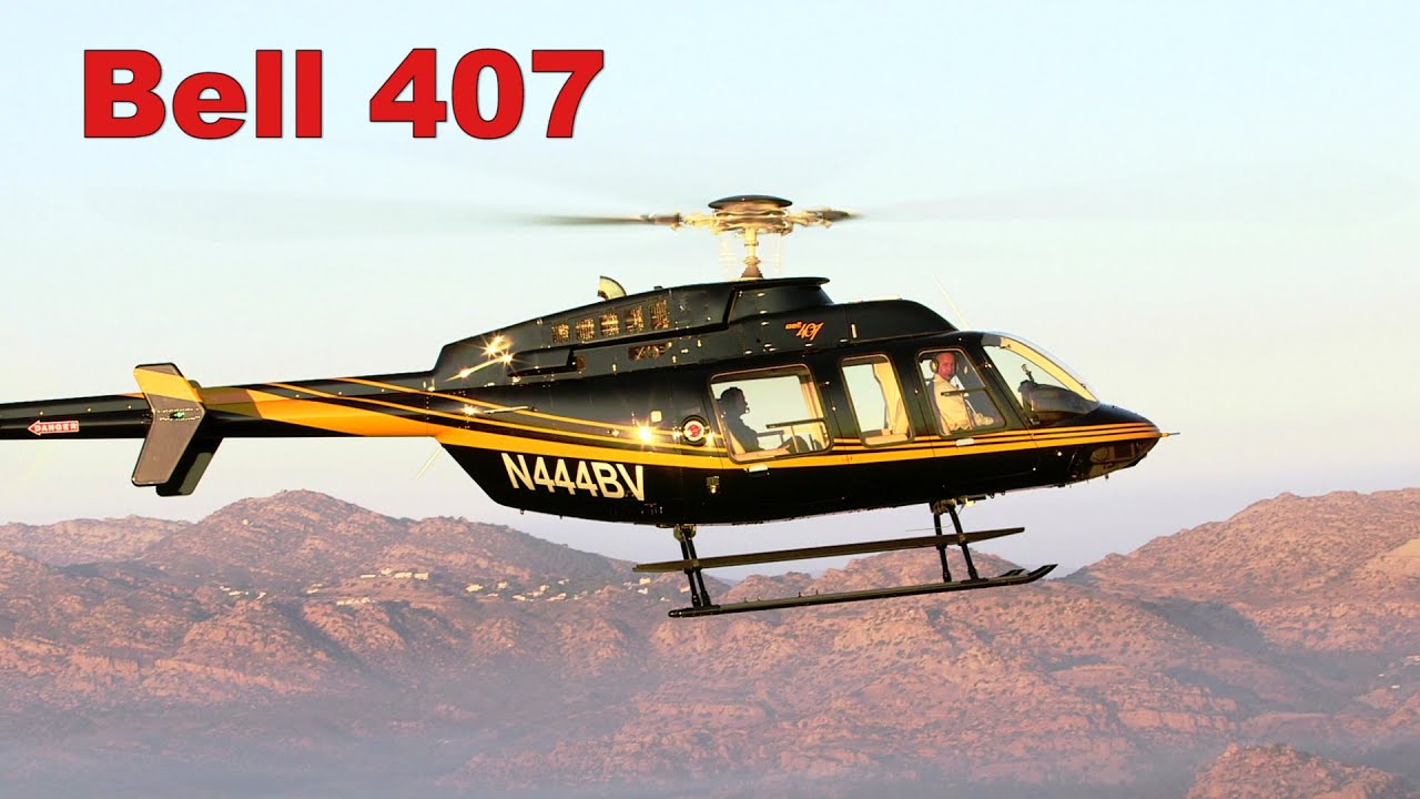 Bell 407 Video - Helicopter Avionics Trade Show