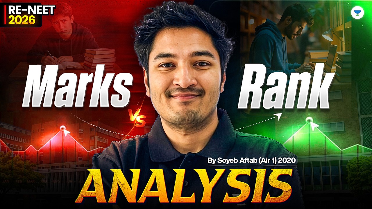 RE-NEET 2026 Expected Marks vs Rank | Detailed Analysis | Soyeb Aftab