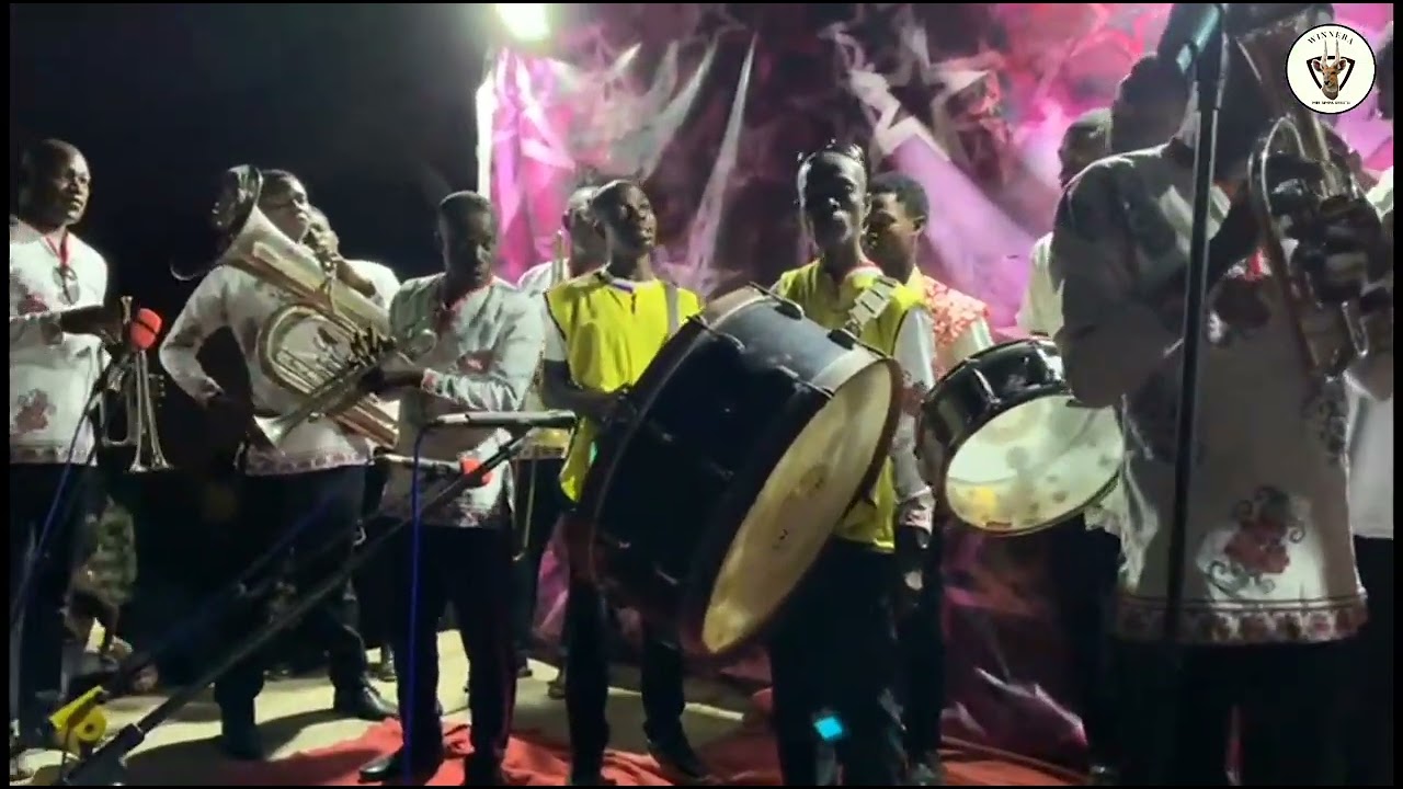 Winneba Brass Band Festival 2024 Mighty Band 🥁 🎺 🪘 For SIMPA Effutu 🤍 ❤️ Peace Election