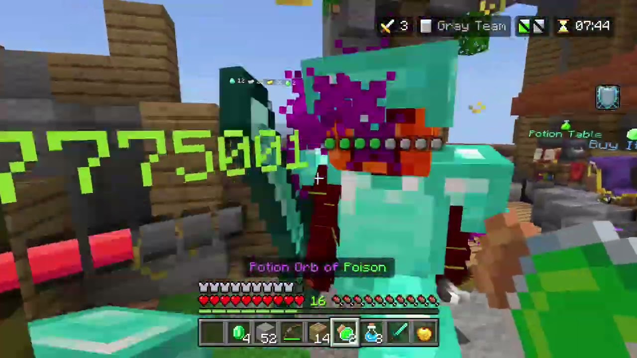 Minecraft HIVE bedwars part 4