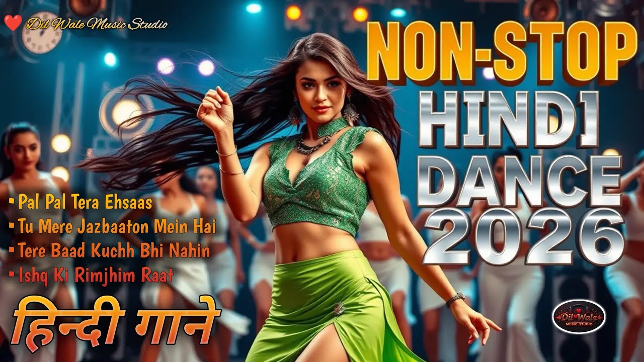 💘🎧 Top Romantic DJ Hindi Dance Songs 2026 | Bollywood Style Love Beats Mix ♥️ Dil Wale Music 0142