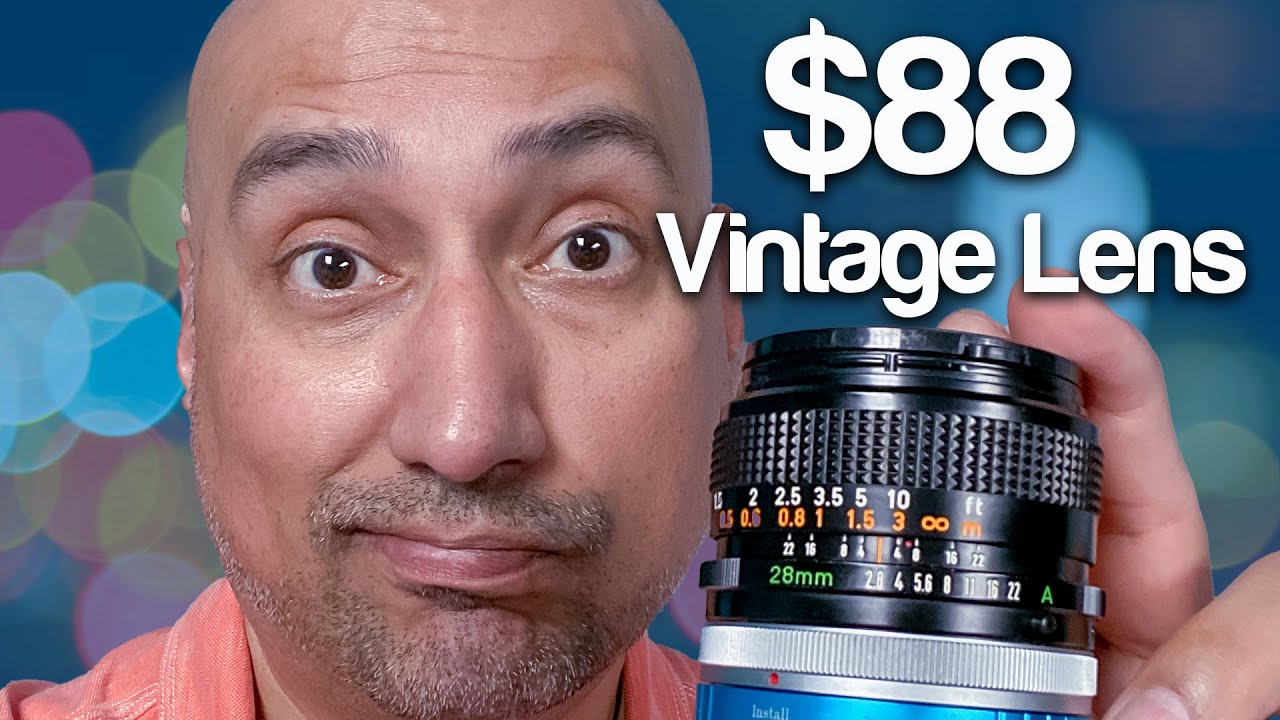 $88 Dollar Vintage FD Lens on a Modern Digital Cinema Camera