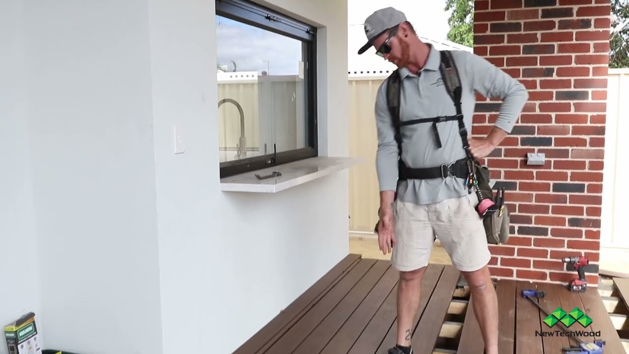 1/3 How to Install NewTechWood  Decking (Using Cobra - T Clips)