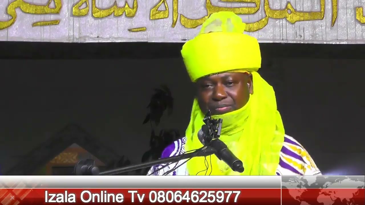 WA'AZIN KASA JIBWS ABUJA 2024. SHAIKH JINGIR