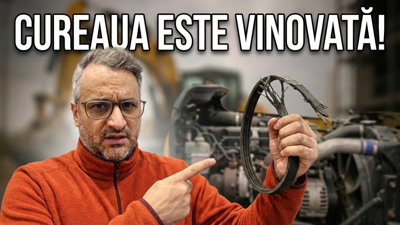 Scartaie, nu incarca? Cureaua de alternator e vinovata!