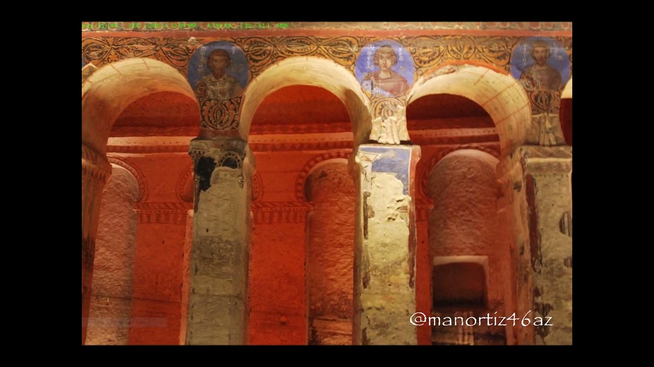 Tokalı Kilisesi,  Chiesa della fibbia,  Buckle Church, Göreme Nevşehir   Türkiye Kapadokya
