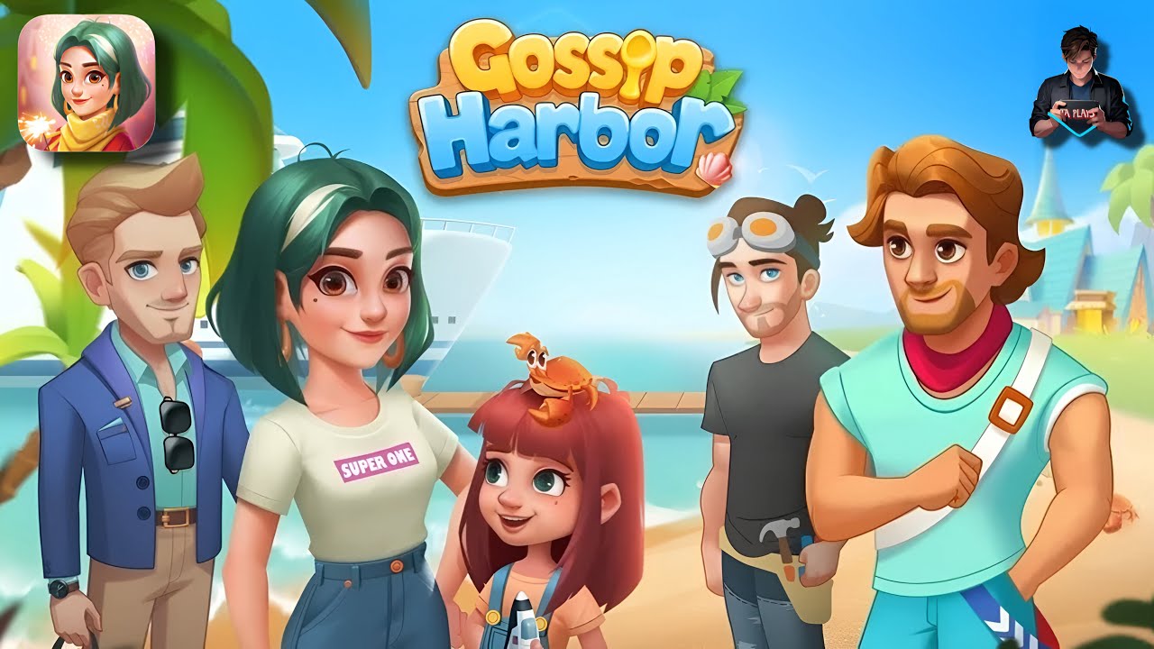 Gossip Harbor®: Merge & Story First Gameplay Walkthrough | Android / iOS