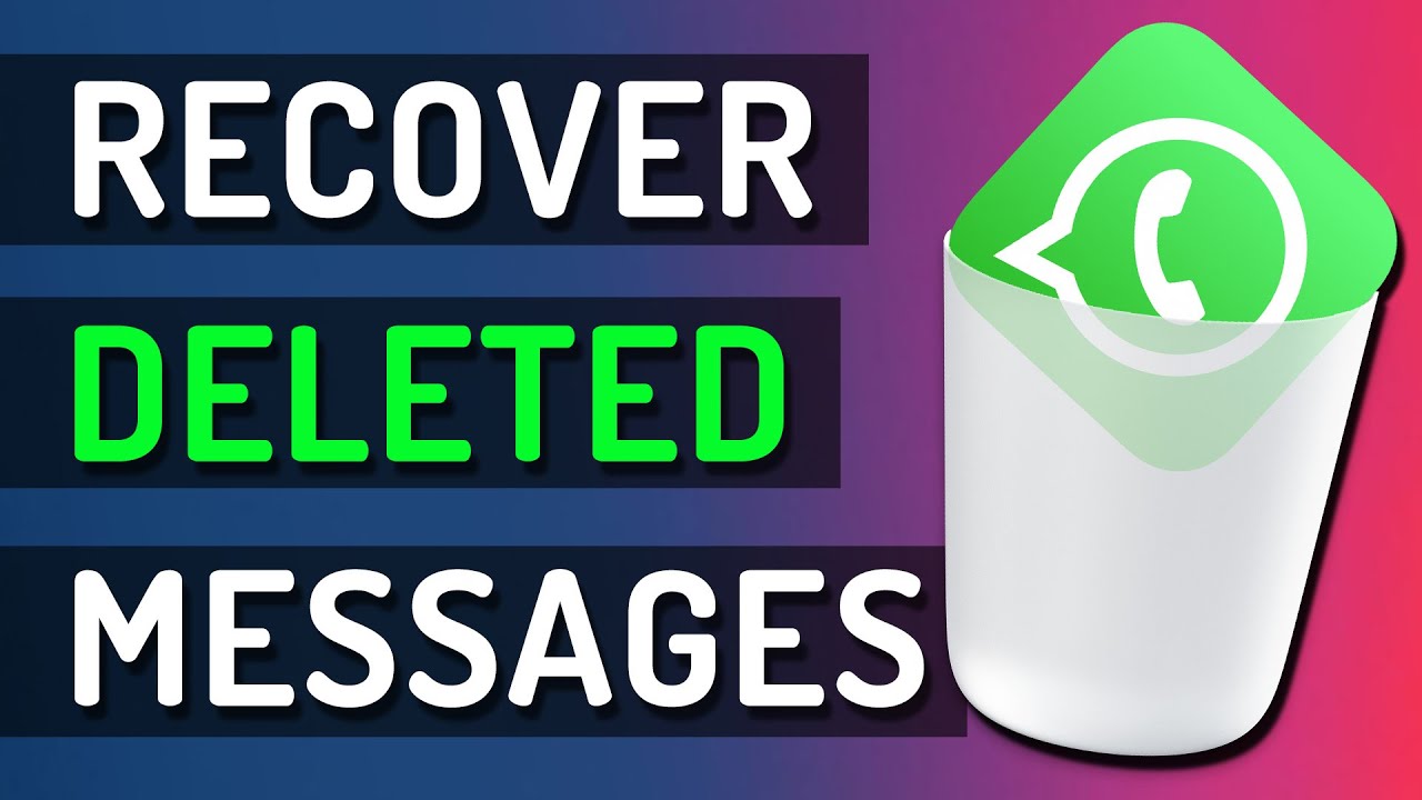 Как восстановить удаленное сообщение WHATSAPP (iPhone и Android)