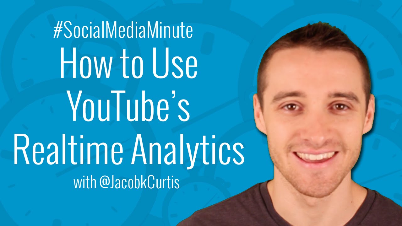 [HD] How to Use YouTube Realtime Analytics - #SocialMediaMinute