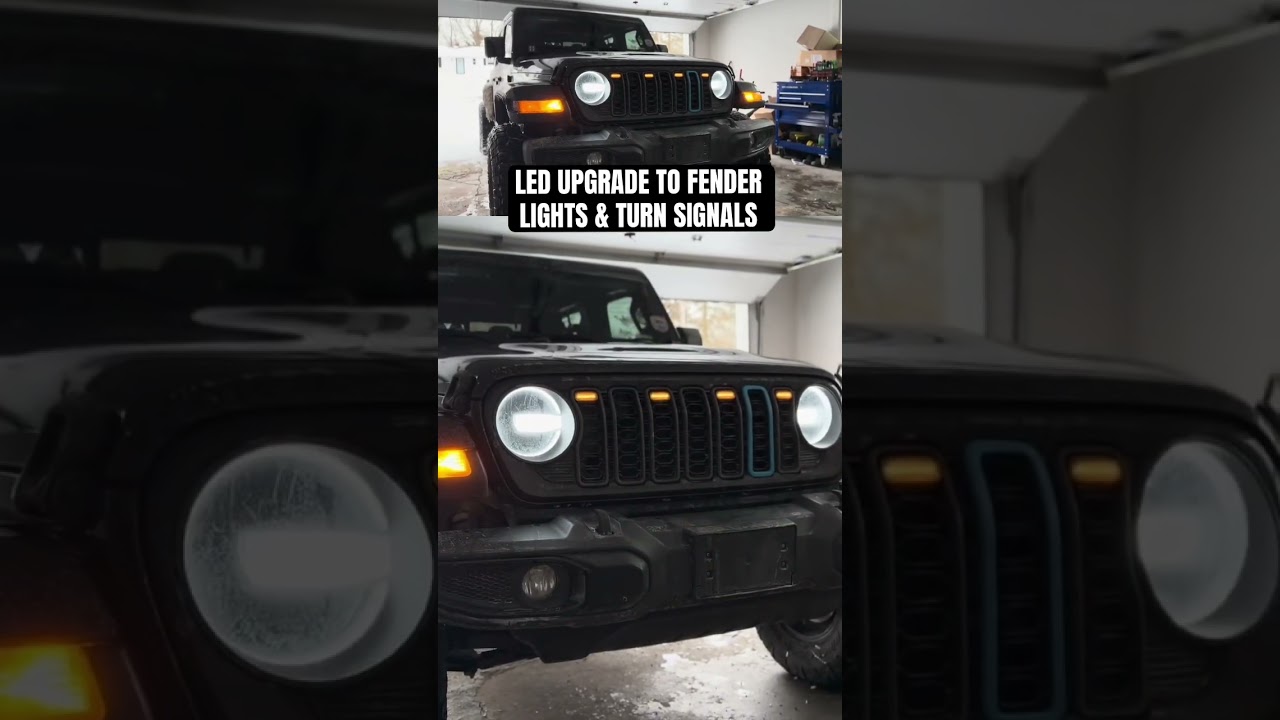 LED UPGRADE TO THE JEEP JT 