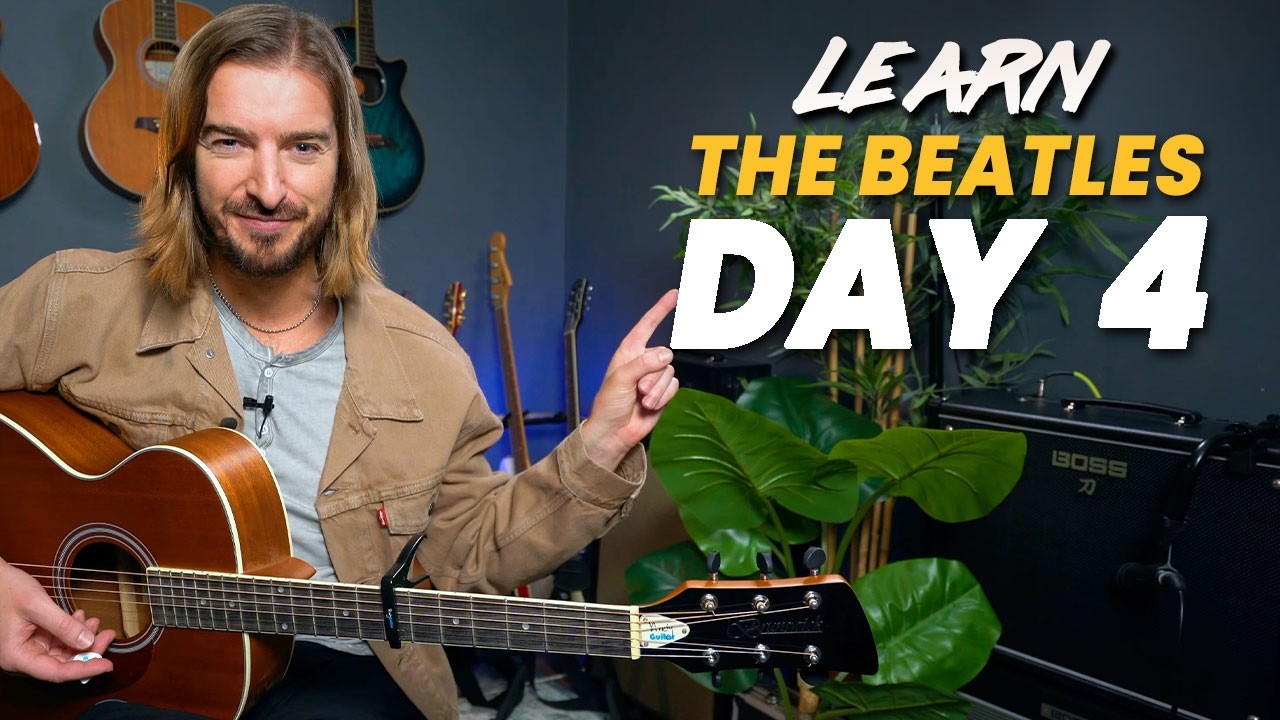 Day 4 - 10 Day Beatles Guitar Challenge - simplifying a classic