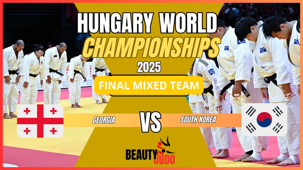 🏆 Final Mixed Team GEORGIA vs SOUTH KOREA World Championships 2025 Hungary 🏆