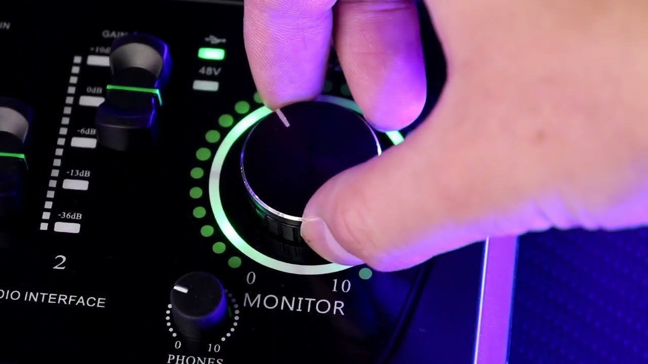 BOMGE mini 2 Channel USB Audio Interface