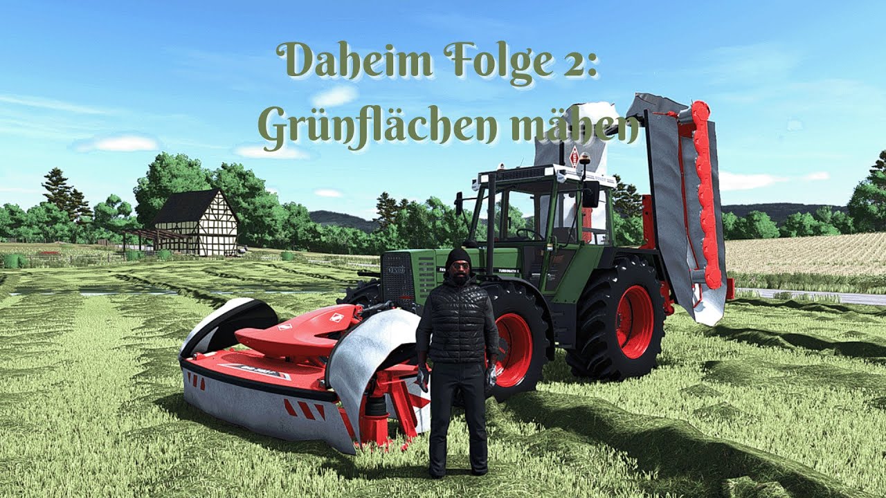 Daheim im #ls25 Folge 2: Grünflächen mähen