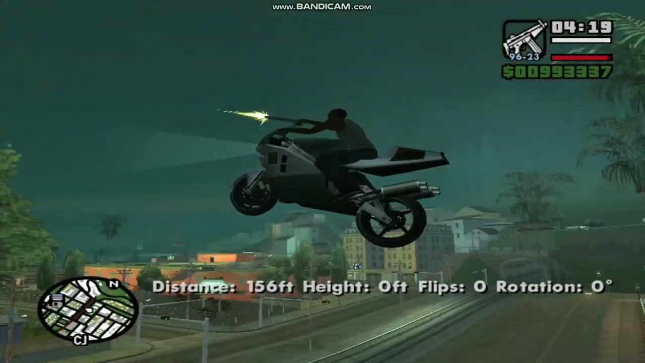 Top full speed NRG STUNT JUMP part 2 IN GTA SAN ANDREAS #gta #stunts #jump 