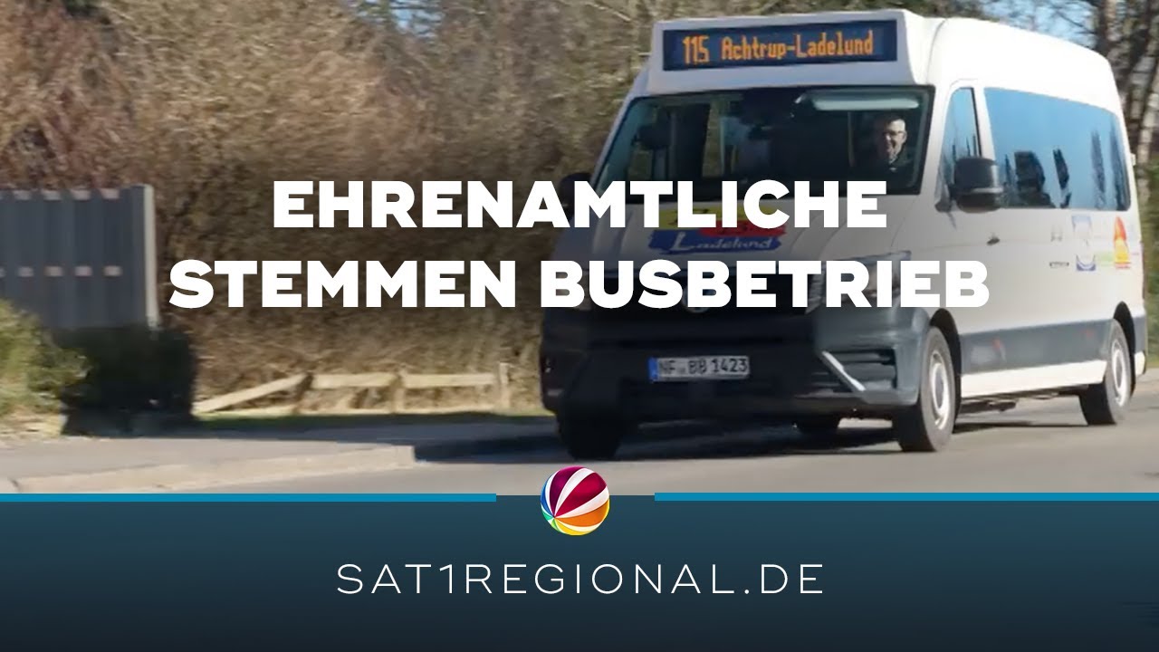 Ehrenamtliche stemmen Busbetrieb: Bürgerbus in Nordfriesland sucht dringend Fahrer
