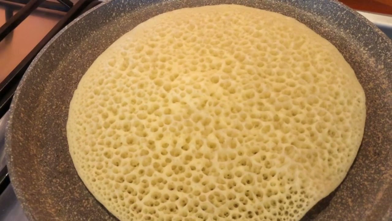 Baghrir, le famose crepe alla marocchina. Facile e veloce 100%  بغرير مغربي سهل وسريع ناجح