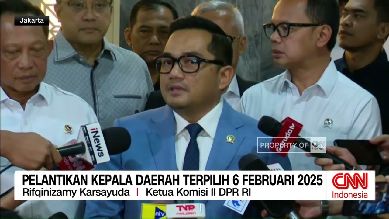 Pelantikan Kepala Daerah Terpilih 6 Februari 2025