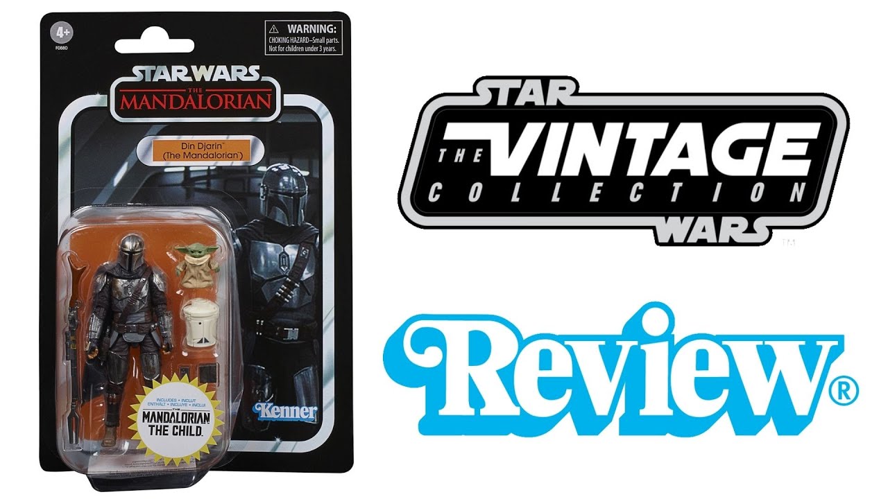 Star Wars Vintage Collection Din Djarin (The Mandalorian) with The Child VC177
