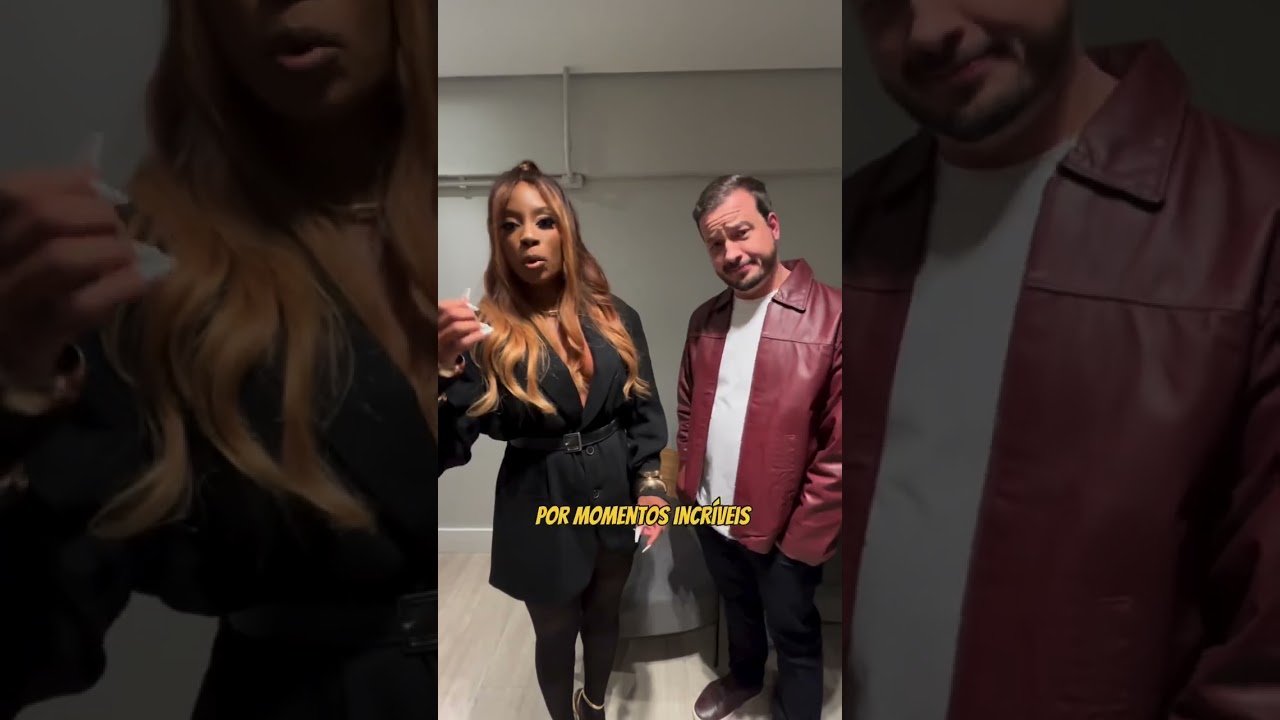 Lumena e Rafael Cortez mostram lado descontra&iacute;do nos bastidores | Melhor da Noite