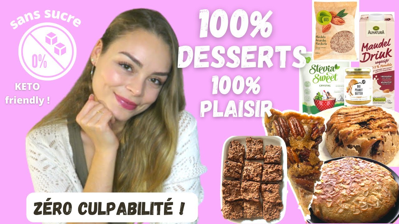 JE MANGE DES DESSERTS TOUS LES JOURS : mes ingrédients indispensables + recette (healthy & cétogène)