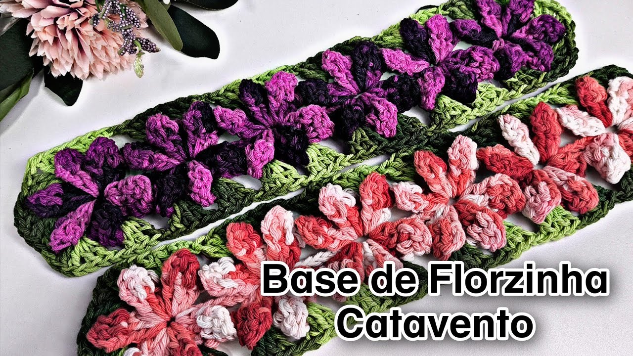 Base de Florzinha Catavento 
