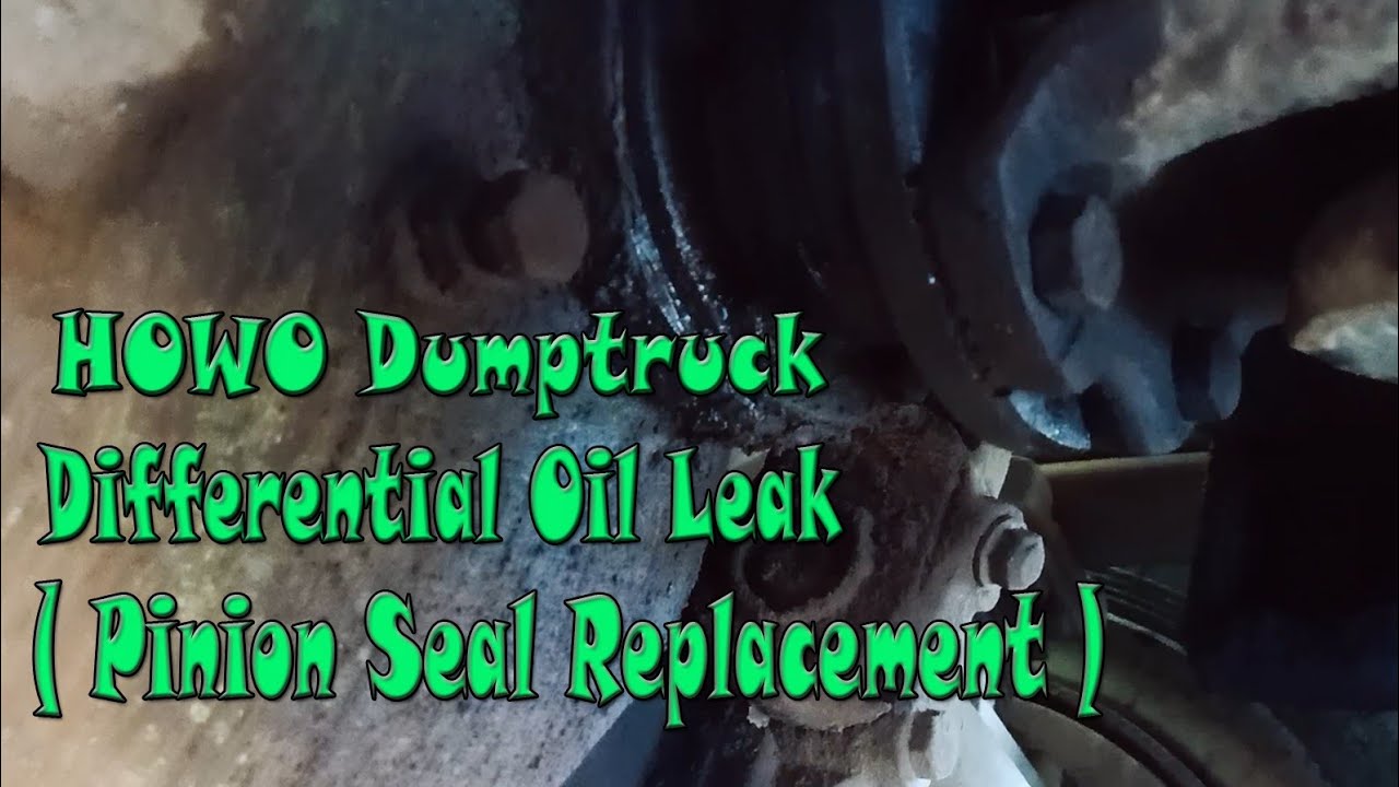 Howo Dumptruck| Pinion Oil Seal Replacement