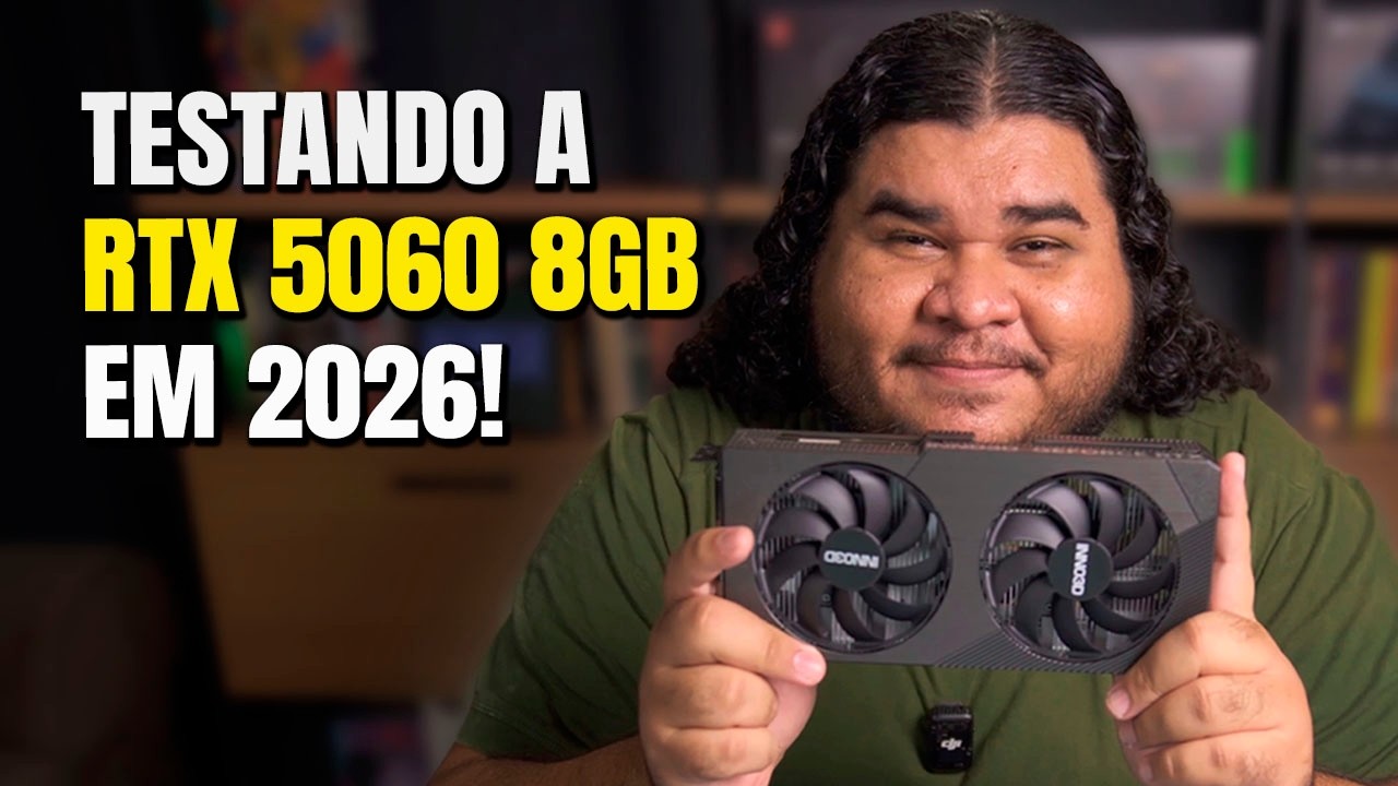 RTX 5060 8GB Twin X2 - Inno3D | Teste em 15 Jogos