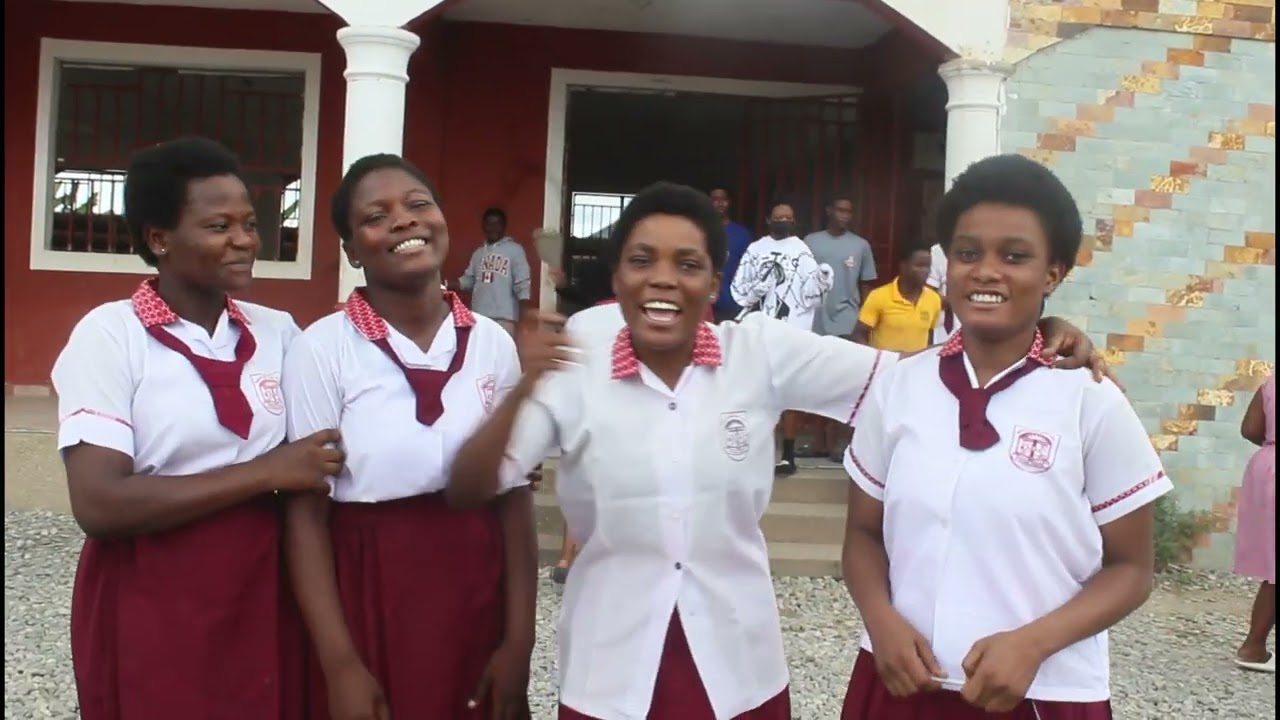 Emotional moment as some 2024 batch of students of Bright SHS bid farewell to the School