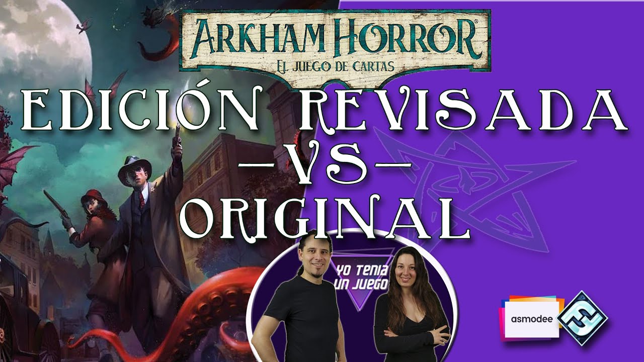 ARKHAM HORROR LCG: ¿Diferencias entre Edición Revisada VS Original? | Reseña | Juego de cartas 🎲