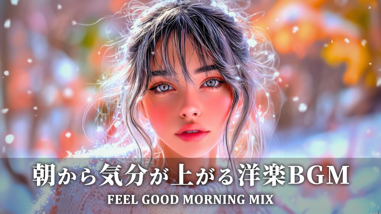【洋楽playlist】朝から気分が上がる洋楽BGM｜テンション上がる英語の歌｜作業用BGM・勉強用BGM・集中力アップ