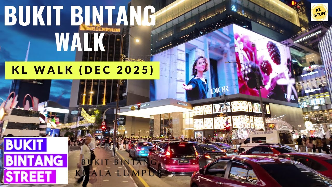 Bukit Bintang Walk, Kuala Lumpur (Dec 2025)