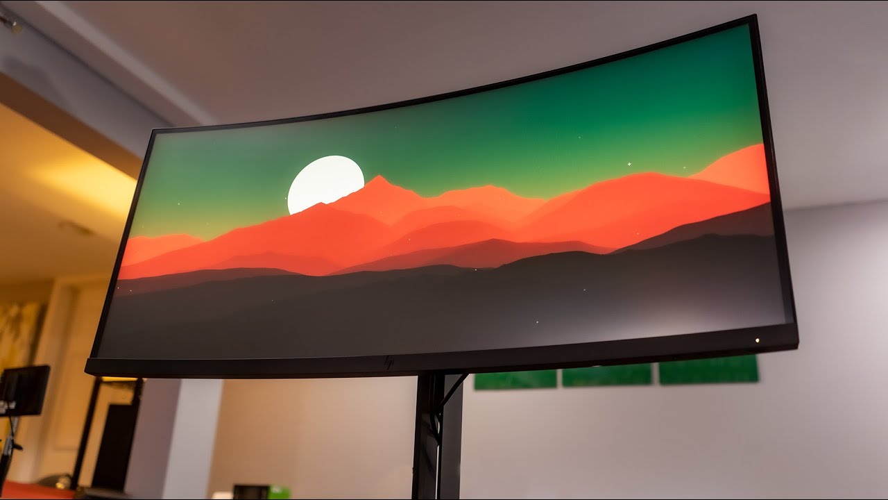 Обзор ультраширокого монитора HP Z38C // 38 дюймов с изящными изгибами