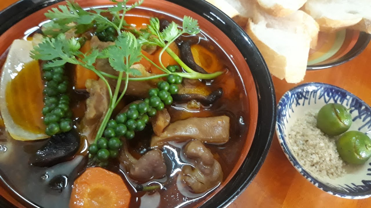 BAO TỬ nấu Tiêu đậm đà hấp dẫn đậm chất Miền Tây