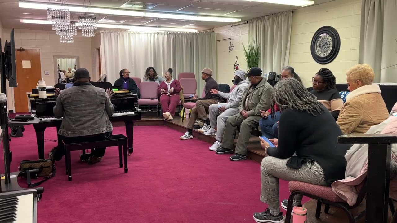 No Weapon by Todd Dulaney rehearsal 