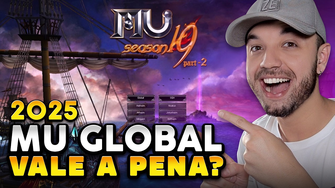 MU GLOBAL SERVIDOR WEBZEN VALE A PENA JOGAR EM 2025? CLASSICO MMORPG