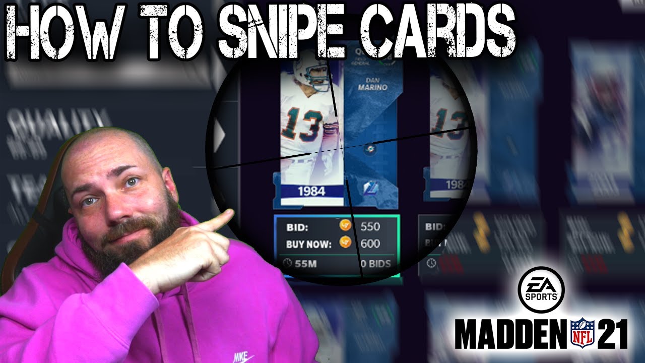 HOW TO SNIPE CARDS AND USE THE BEST FILTERS IN MADDEN 21