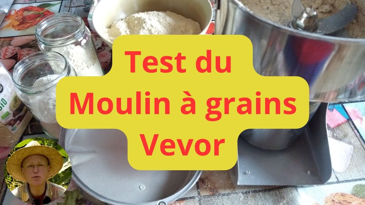 Renforcez votre autonomie grâce au moulin à grains Vevor 1kg 2000w