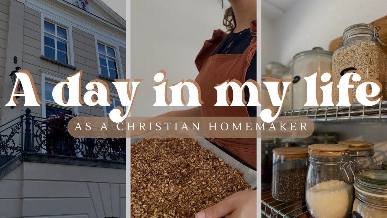 Homemaker Day in the Life | Granola, Organising and Shopping